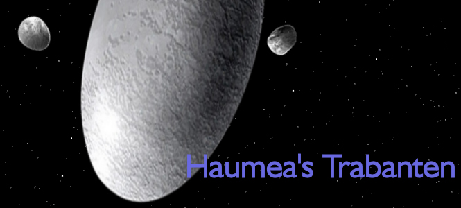 Bild: (136108) Haumea mit Hi'iaka und Namaka