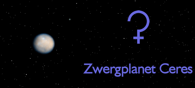 Bild: Der Zwergplanet (1) Ceres [◫] (© δleo)