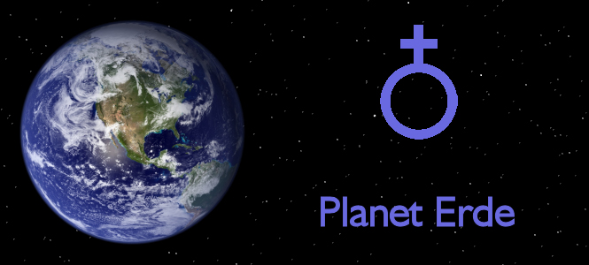 Bild: Der Planet Unser Heimatplanet [♁] (© δleo)