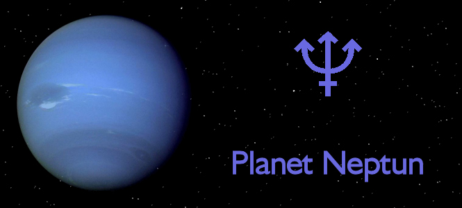 Bild: Der Planet Neptun [♆] (© δleo)