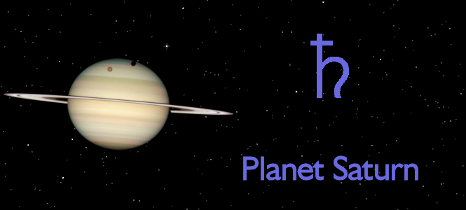 Bild: Der Planet Saturn [♄] (© δleo)